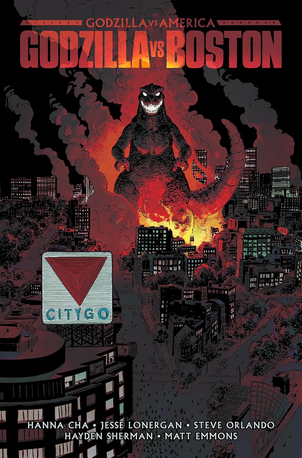 Godzilla Vs. America: Boston (IDW Publishing)
Godzilla Vs. America: Boston (IDW Publishing)