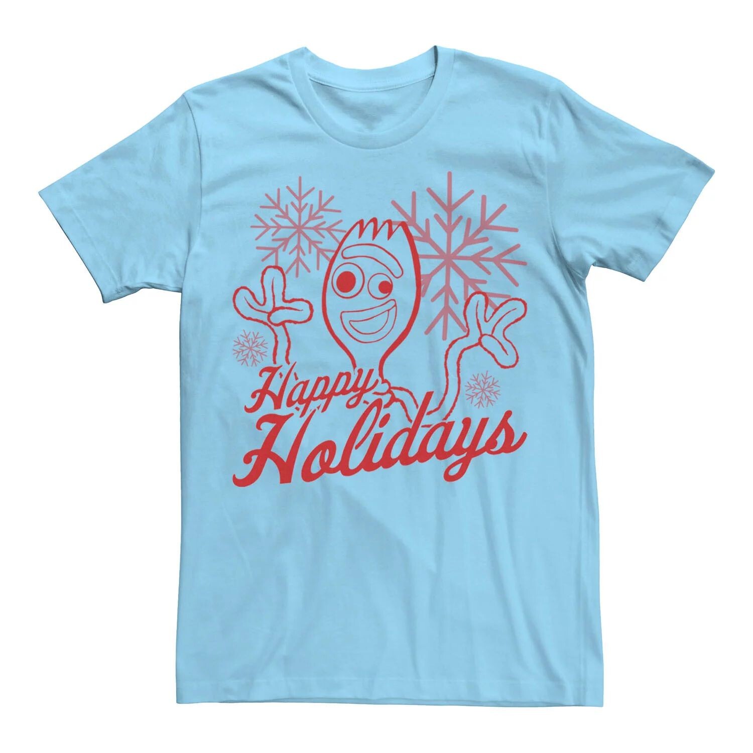 Мужская футболка «История игрушек» Disney/Pixar Christmas Forky Happy Holidays Licensed Character
Мужская футболка «История игрушек» Disney/Pixar Christmas Forky Happy Holidays Licensed Character