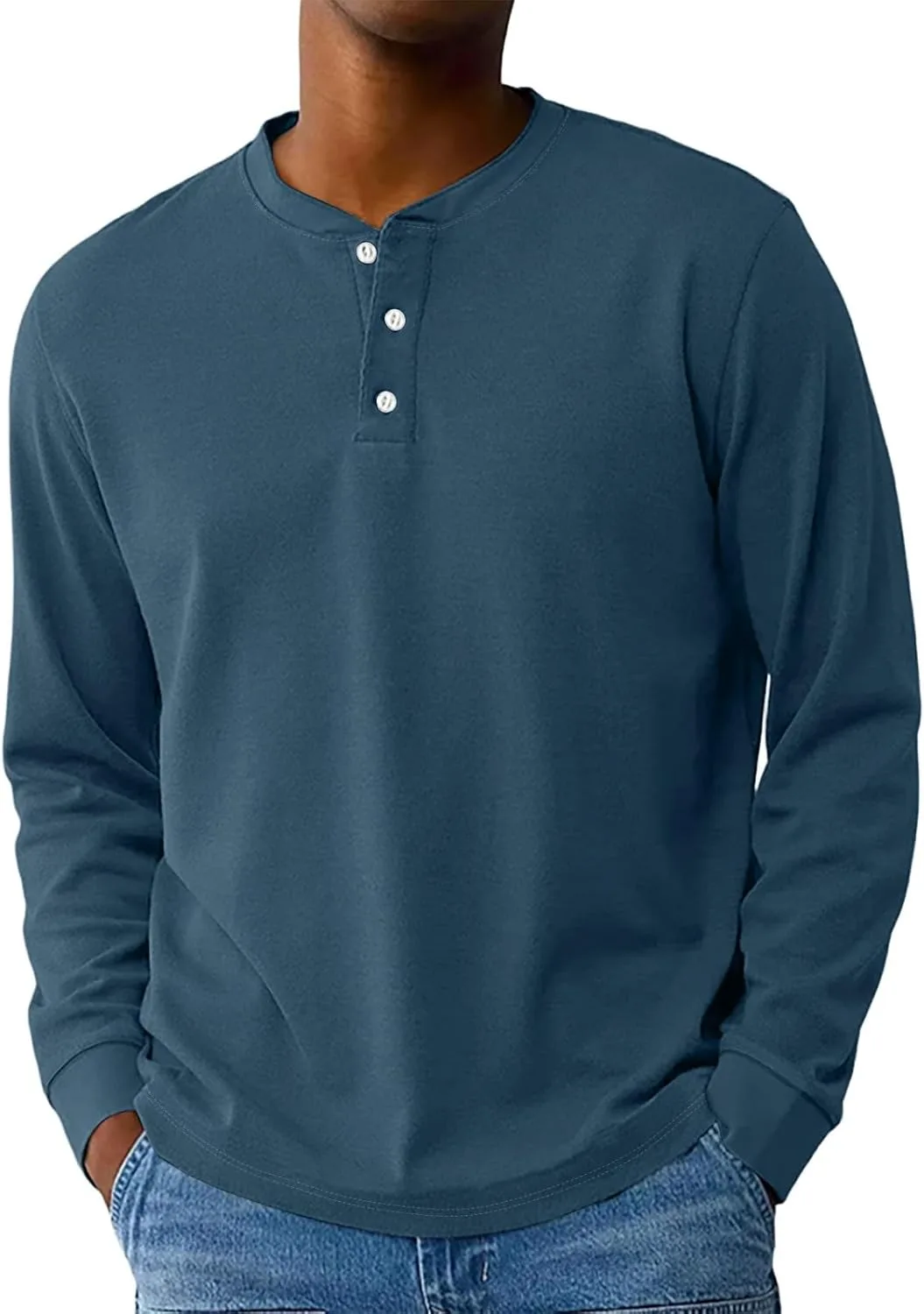Ymosrh мужская футболка с длинным рукавом и застежкой на четверть
Ymosrh мужская футболка с длинным рукавом и застежкой на четверть
