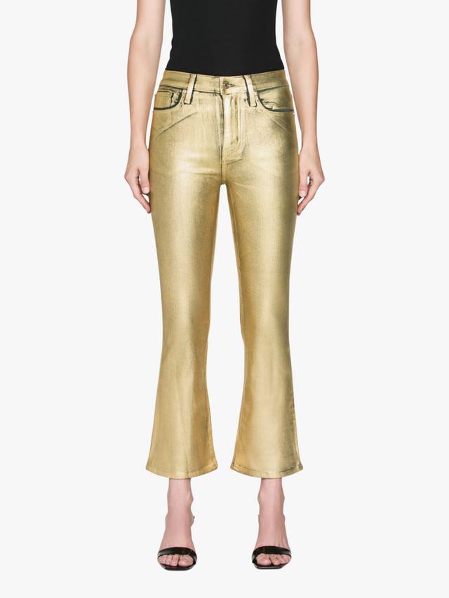 Джинсы с металлическим вырезом le crop mini bootcut FRAME, цвет Gold Chrome
Джинсы с металлическим вырезом le crop mini bootcut FRAME, цвет Gold Chrome