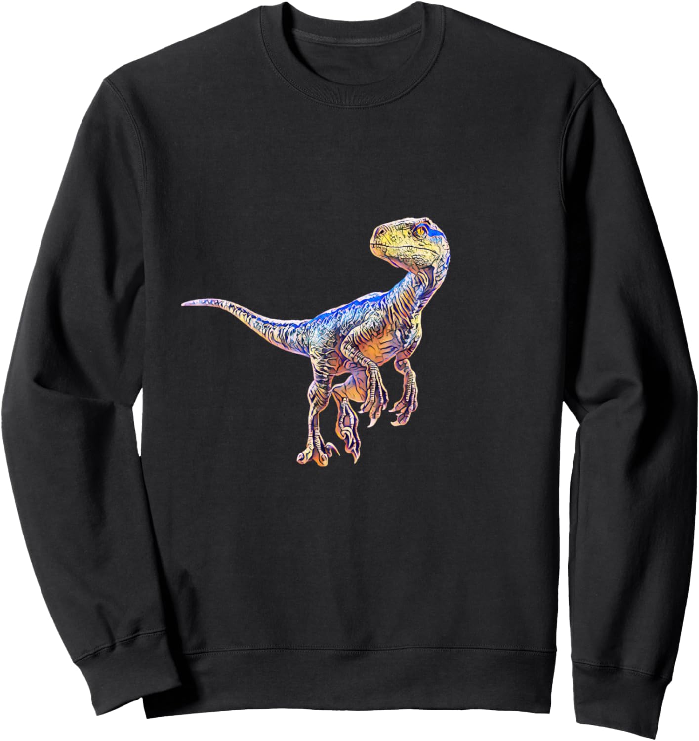 Толстовка с красочным дизайном в стиле велоцираптора от Dinosawa, изображающая плотоядного динозавра Velociraptor Dinosaur | Dinosawa Gift For Christmas Or Birthday, черный
Толстовка с красочным дизайном в стиле велоцираптора от Dinosawa, изображающая плотоядного динозавра Velociraptor Dinosaur | Dinosawa Gift For Christmas Or Birthday, черный