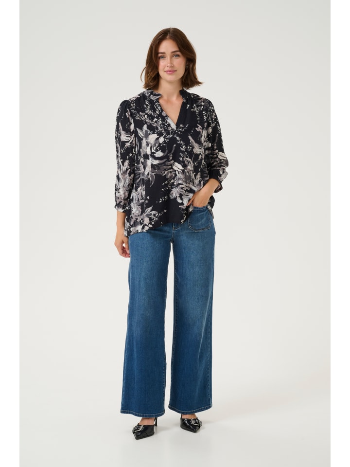 Блузка Kaffe, цвет black/white painted flower
Блузка Kaffe, цвет black/white painted flower