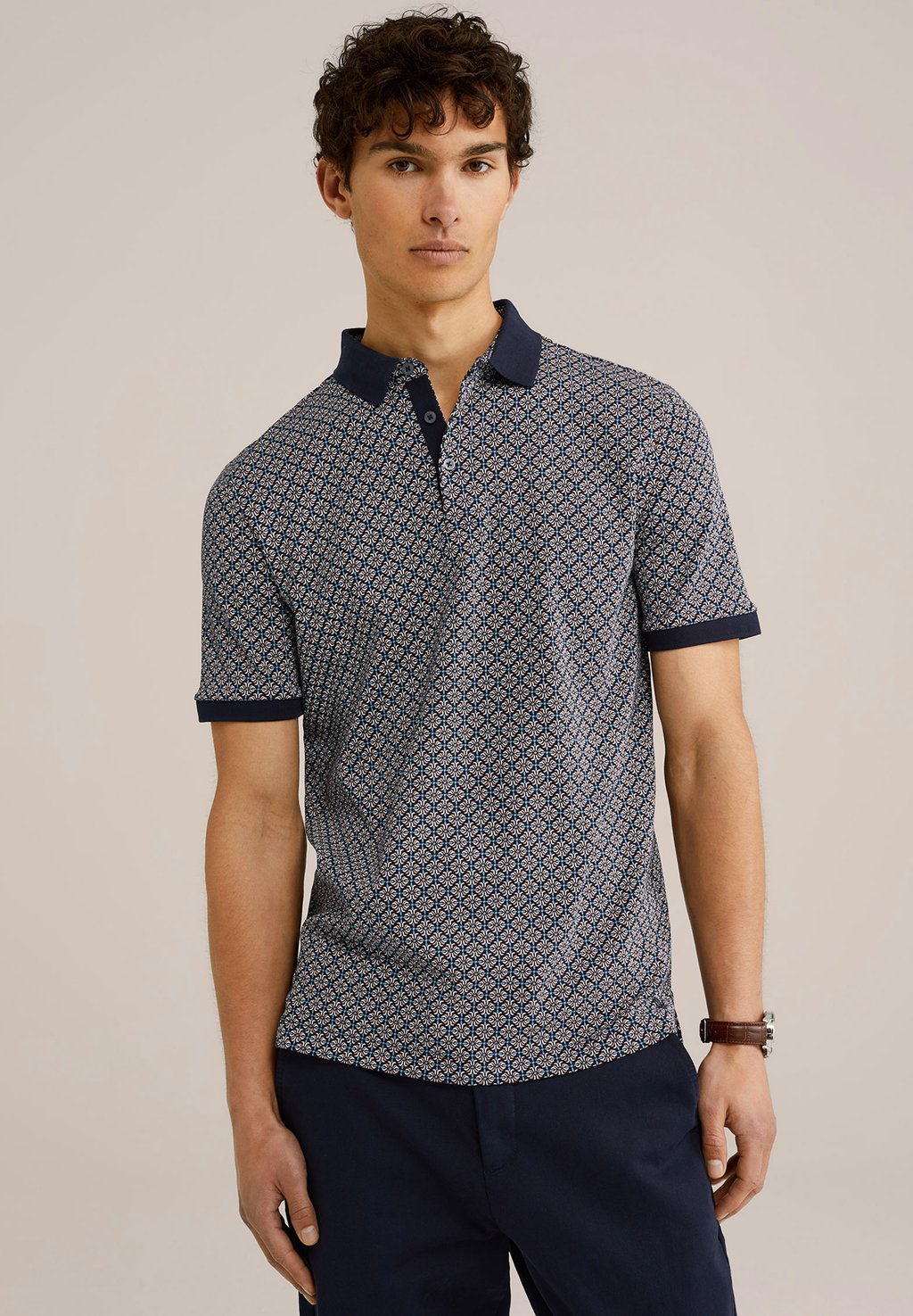 Рубашка поло WE Fashion, темно-синий
Рубашка поло WE Fashion, темно-синий