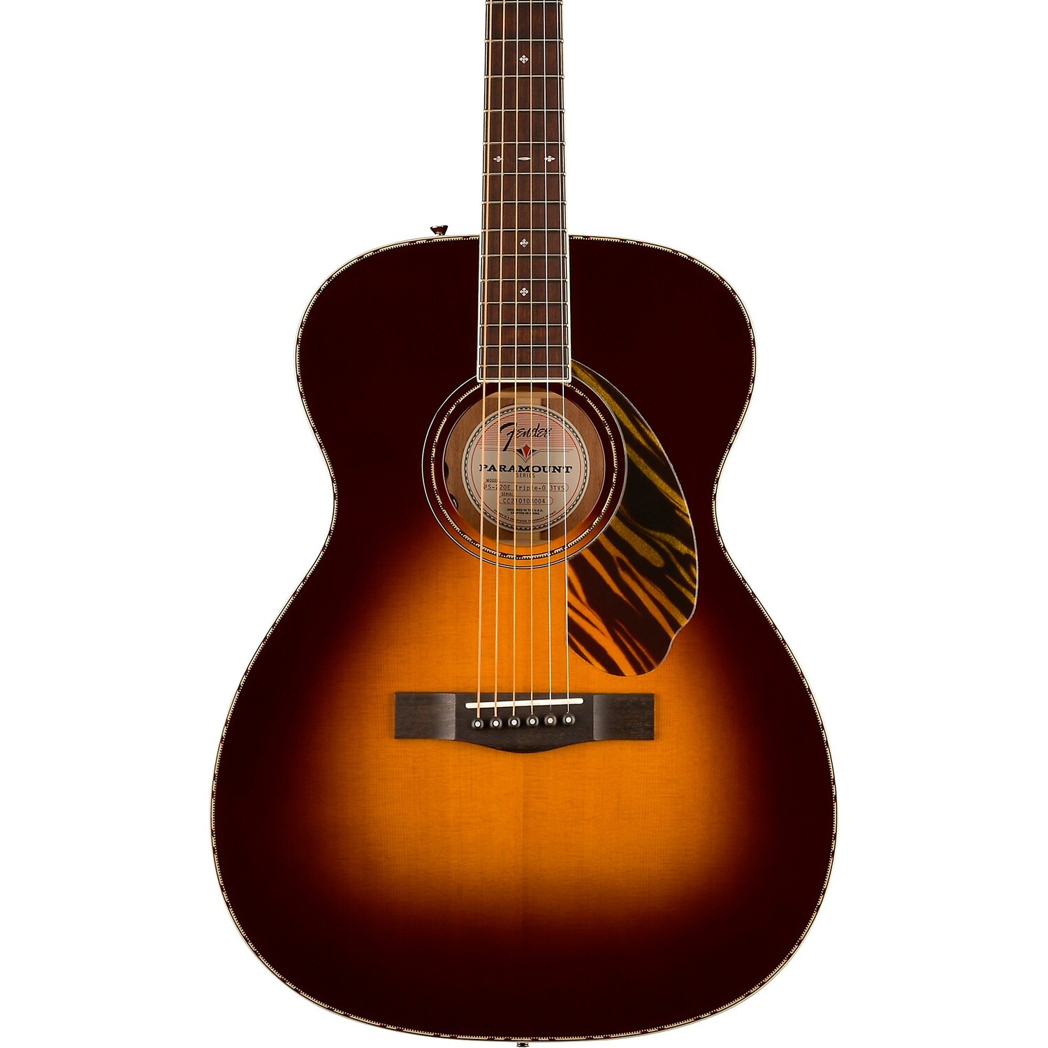 Акустически-электрическая гитара Fender Paramount PO-220E Orchestra, 3-цветная, винтажная, Sunburst
Акустически-электрическая гитара Fender Paramount PO-220E Orchestra, 3-цветная, винтажная, Sunburst