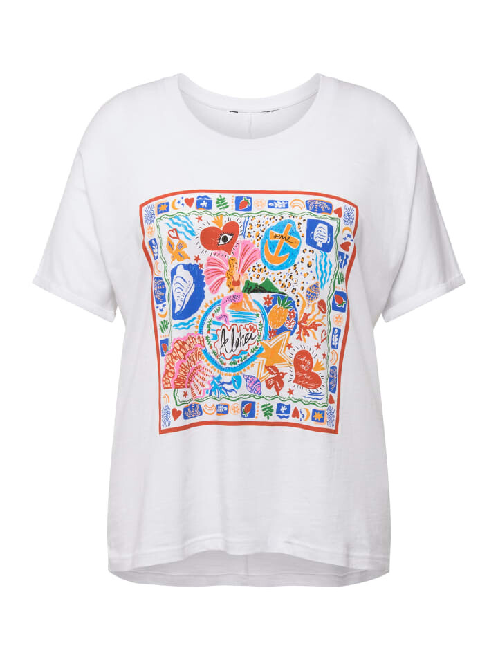 Футболка Ulla Popken, цвет schneeweiß
Футболка Ulla Popken, цвет schneeweiß