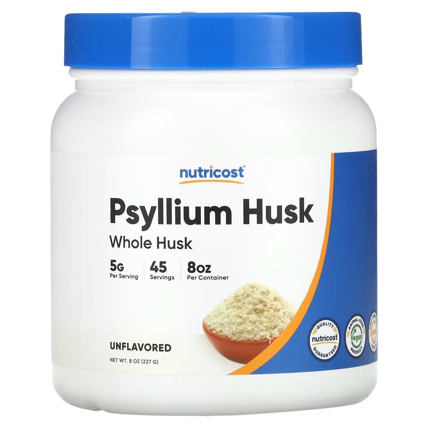 Цельная шелуха Nutricost Psyllium Husk, 227 г
Цельная шелуха Nutricost Psyllium Husk, 227 г