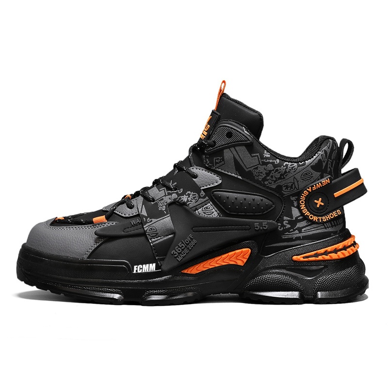 Детские скейтерские кроссовки для подростков FCMM, черный/оранжевый
Детские скейтерские кроссовки для подростков FCMM, черный/оранжевый