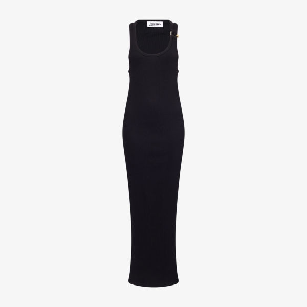 Платье миди Jean Paul Gaultier из хлопкового джерси с круглым вырезом, черный
Платье миди Jean Paul Gaultier из хлопкового джерси с круглым вырезом, черный