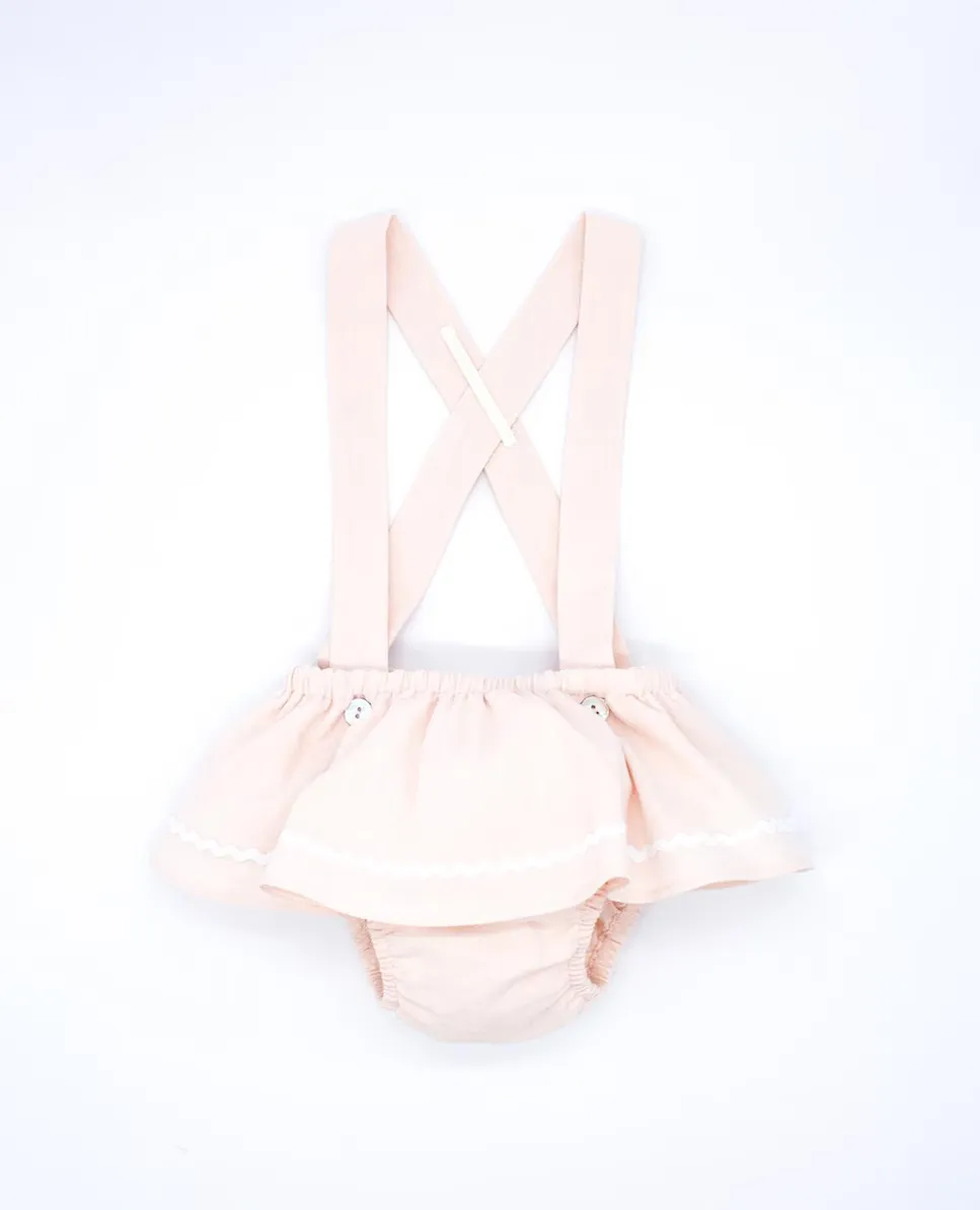 Юбка для девочки с подтяжками Fina Ejerique, розовый
Юбка для девочки с подтяжками Fina Ejerique, розовый