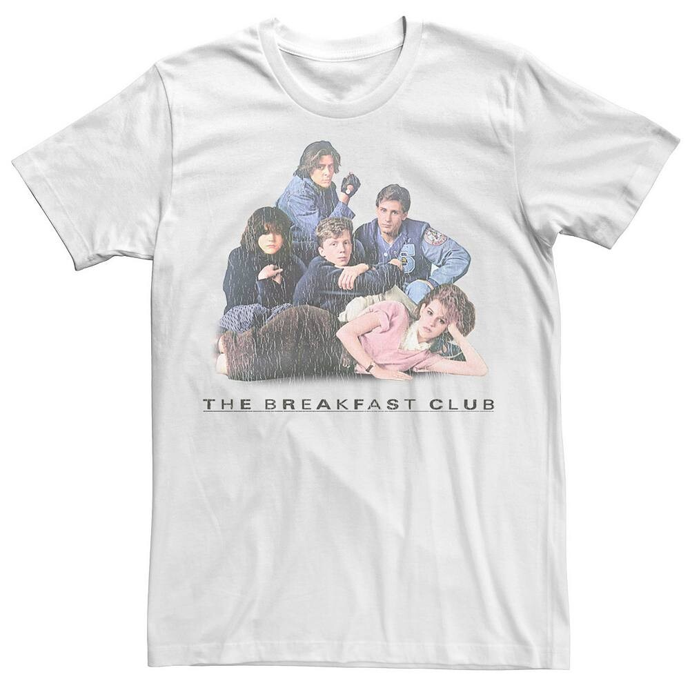 Мужская футболка The Breakfast Club в стиле кино 80-х Licensed Character, белый
Мужская футболка The Breakfast Club в стиле кино 80-х Licensed Character, белый