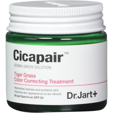 Cicapair Tiger Grass Color Correcting Treatment SPF30 1,7 унции 50,3 мл Dr. Jart
Cicapair Tiger Grass Color Correcting Treatment SPF30 1,7 унции 50,3 мл Dr. Jart