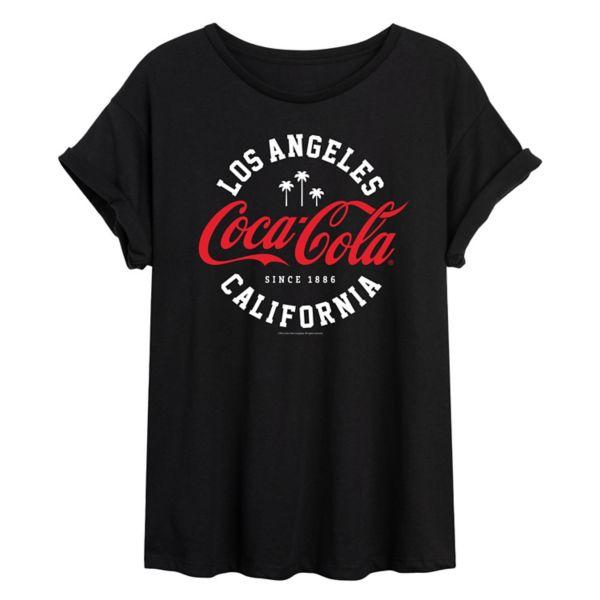 Футболка Juniors Coca Cola Los Angeles с принтом большого размера Licensed Character, черный
Футболка Juniors Coca Cola Los Angeles с принтом большого размера Licensed Character, черный