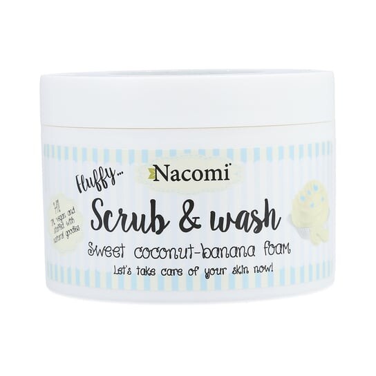 Кокосово-банановый пилинг и пенка для умывания Nacomi
Кокосово-банановый пилинг и пенка для умывания Nacomi