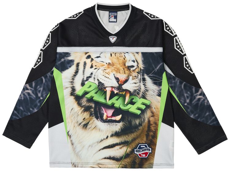 Хоккейная майка Palace No Bitin' черного цвета
Хоккейная майка Palace No Bitin' черного цвета