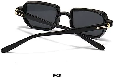 Солнцезащитные очки прямоугольной формы для женщин, защита от УФ-излучения UV400, ретро-градиент, солнцезащитные очки для мужчин с заклепками MTZJH, Black Gray
Солнцезащитные очки прямоугольной формы для женщин, защита от УФ-излучения UV400, ретро-градиент, солнцезащитные очки для мужчин с заклепками MTZJH, Black Gray