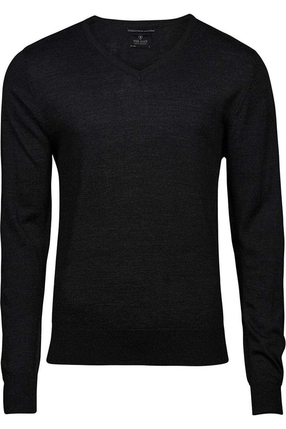 Джемпер Tee Jays с V-образным вырезом, черный
Джемпер Tee Jays с V-образным вырезом, черный