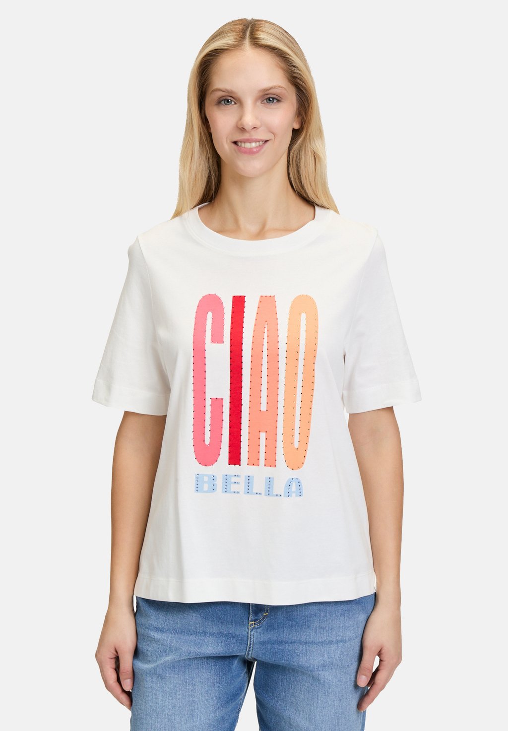 Футболка с принтом MIT RUNDHALSAUSSCHNITT Cartoon, белый
Футболка с принтом MIT RUNDHALSAUSSCHNITT Cartoon, белый