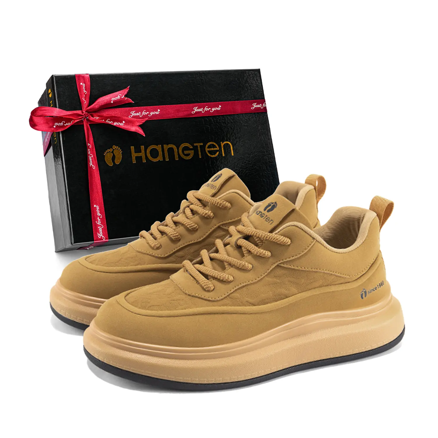 HANG TEN Мужские лоу-топ скейтбордские кеды Camel, цвет Camel
HANG TEN Мужские лоу-топ скейтбордские кеды Camel, цвет Camel