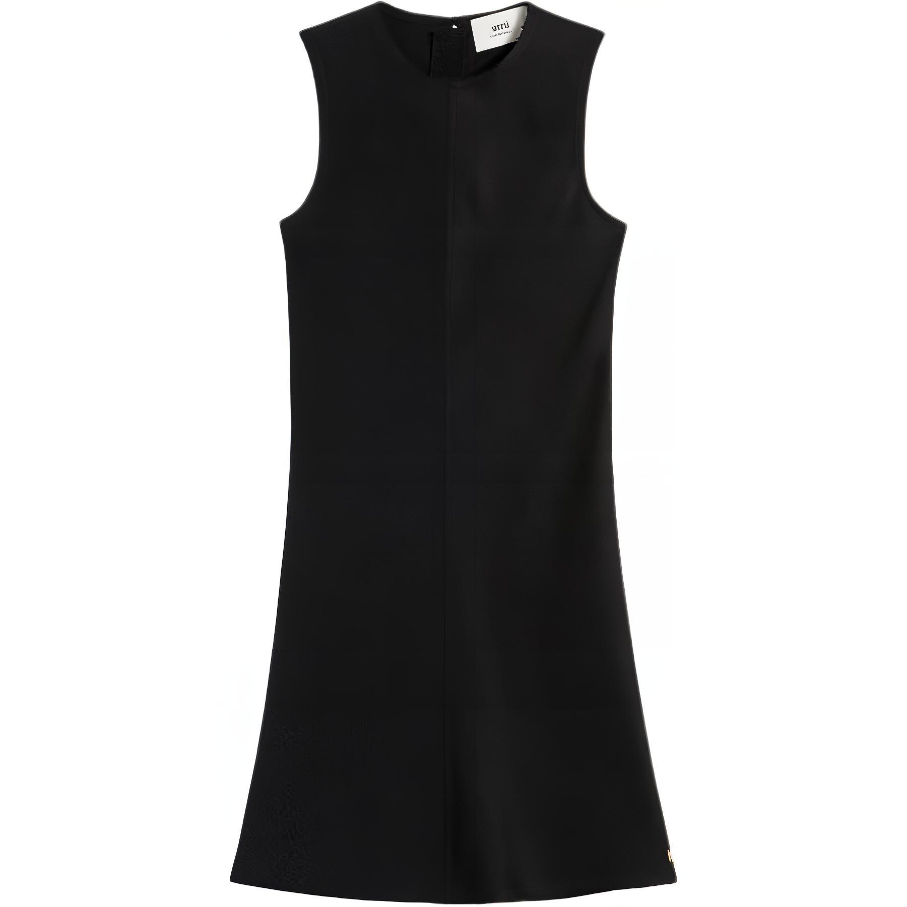 Прямое короткое платье ami paris AMIPARIS, черный
Прямое короткое платье ami paris AMIPARIS, черный
