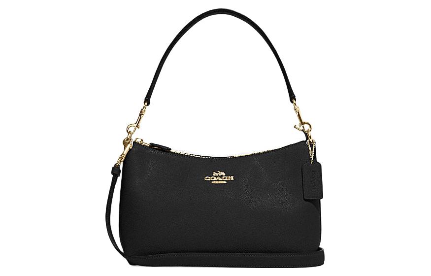 Кожаная портативная сумка через плечо, средний размер, женская, черная COACH
Кожаная портативная сумка через плечо, средний размер, женская, черная COACH