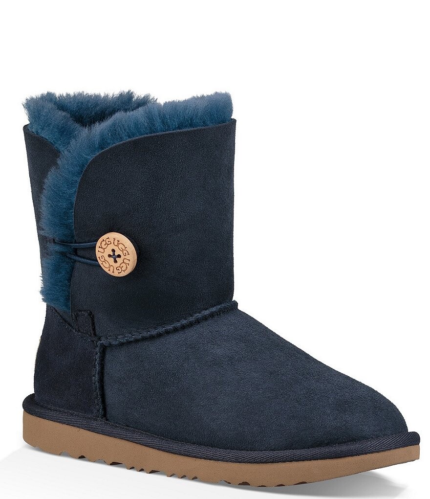 Водонепроницаемые сапоги UGG для девочек Bailey Button II (для младенцев), синий
Водонепроницаемые сапоги UGG для девочек Bailey Button II (для младенцев), синий