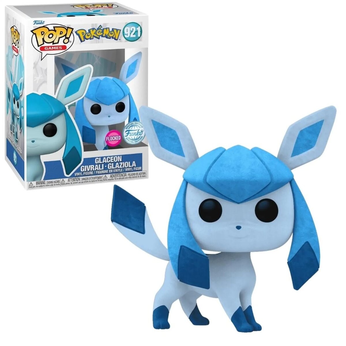 Funko POP! Glaceon Flocked - Покемон #921
Funko POP! Glaceon Flocked - Покемон #921