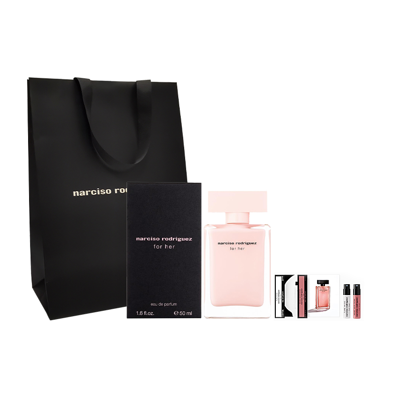 Парфюмерная вода для женщин Narciso Rodriguez For Her (пробники в подарок), 50 мл
Парфюмерная вода для женщин Narciso Rodriguez For Her (пробники в подарок), 50 мл