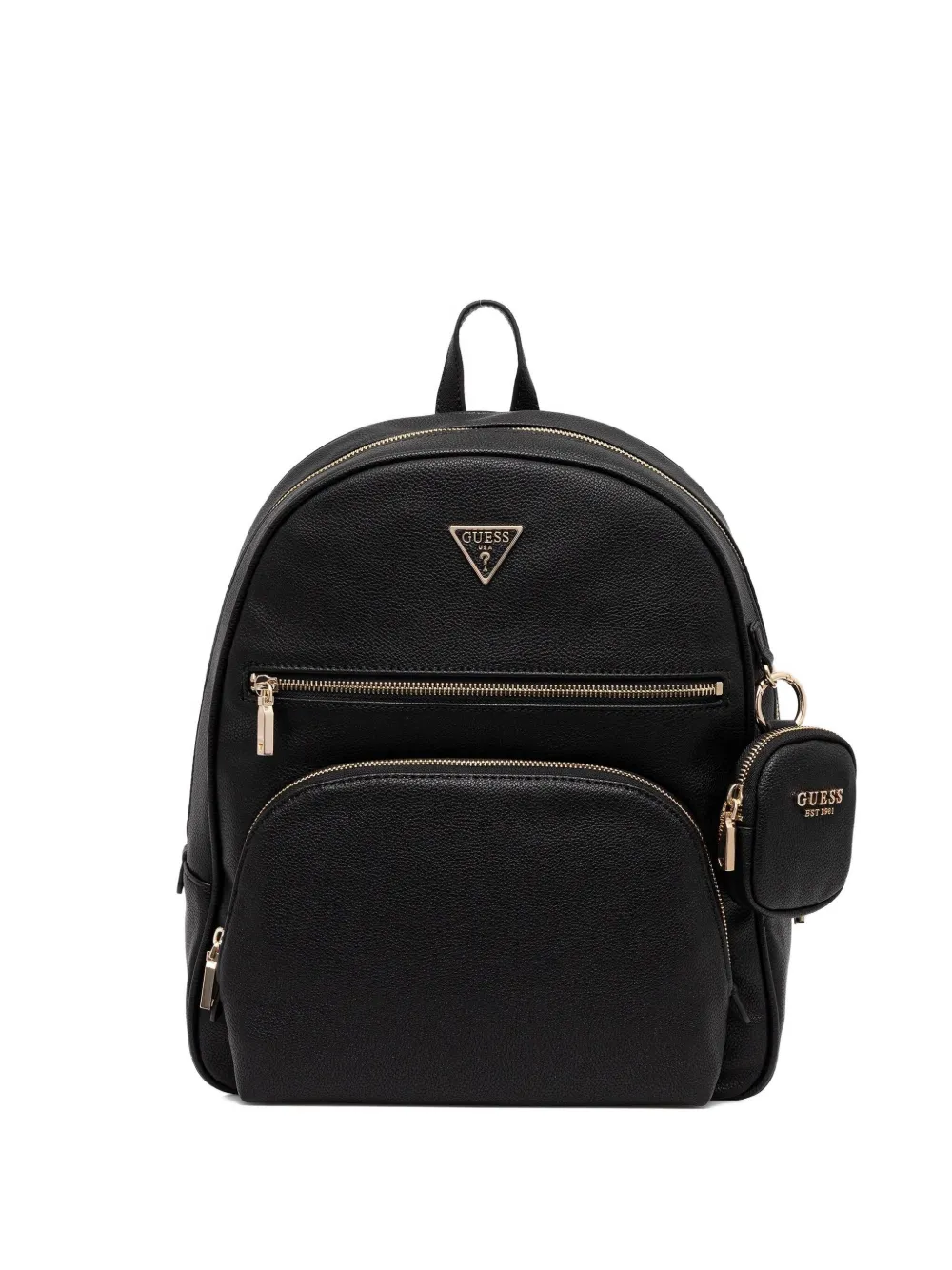 Рюкзак с верхней ручкой и отделкой в стиле "потч" Guess Usa, черный
Рюкзак с верхней ручкой и отделкой в стиле "потч" Guess Usa, черный