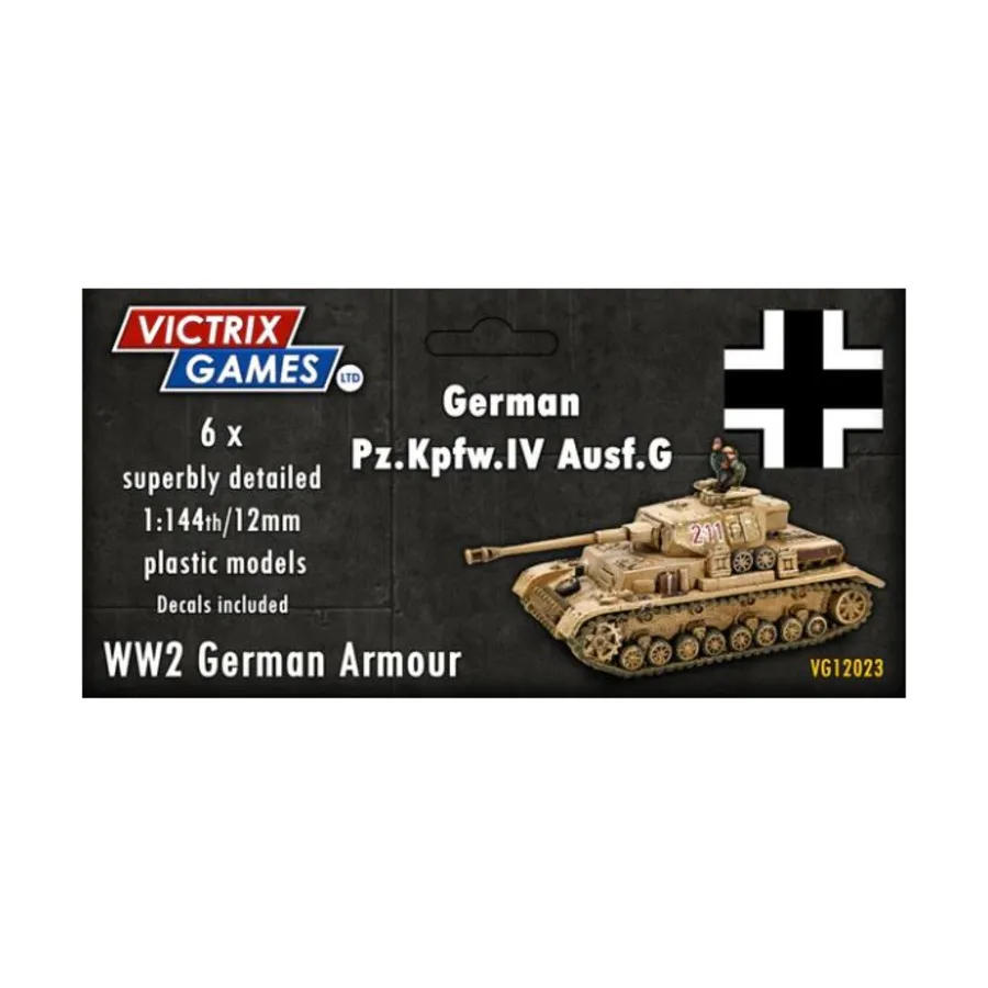 Немецкий танк IV G, Historical Miniatures - WWII - Axis (Victrix) (12mm)
Немецкий танк IV G, Historical Miniatures - WWII - Axis (Victrix) (12mm)