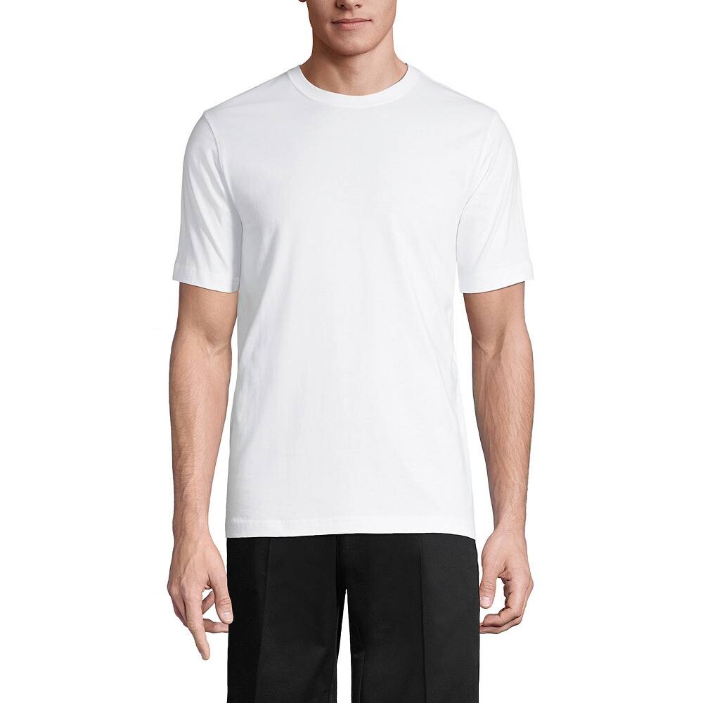 Мужская футболка Lands' End Essential с короткими рукавами для школьной формы, белый
Мужская футболка Lands' End Essential с короткими рукавами для школьной формы, белый