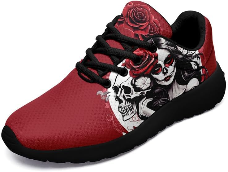 Модные кроссовки с черепом для мужчин и женщин, розовые и черно-красные, повседневные, легкие, унисекс, для бега, тенниса и ходьбы Awsole
Модные кроссовки с черепом для мужчин и женщин, розовые и черно-красные, повседневные, легкие, унисекс, для бега, тенниса и ходьбы Awsole