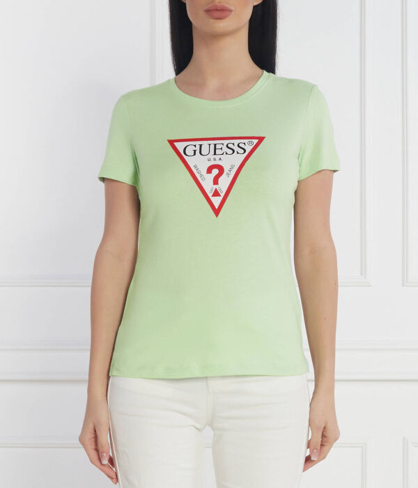 Футболки Regular fit Guess Jeans, зеленый
Футболки Regular fit Guess Jeans, зеленый