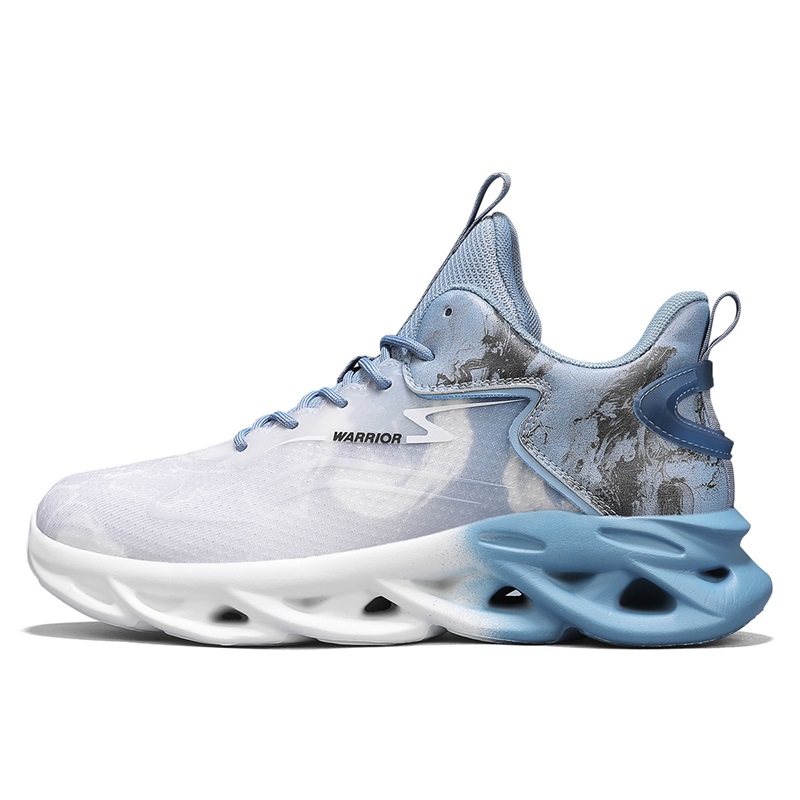 WARRIOR Амортизирующие износостойкие баскетбольные кроссовки мужские высокие - Haze Blue White Black, цвет Haze Blue White Black
WARRIOR Амортизирующие износостойкие баскетбольные кроссовки мужские высокие - Haze Blue White Black, цвет Haze Blue White Black