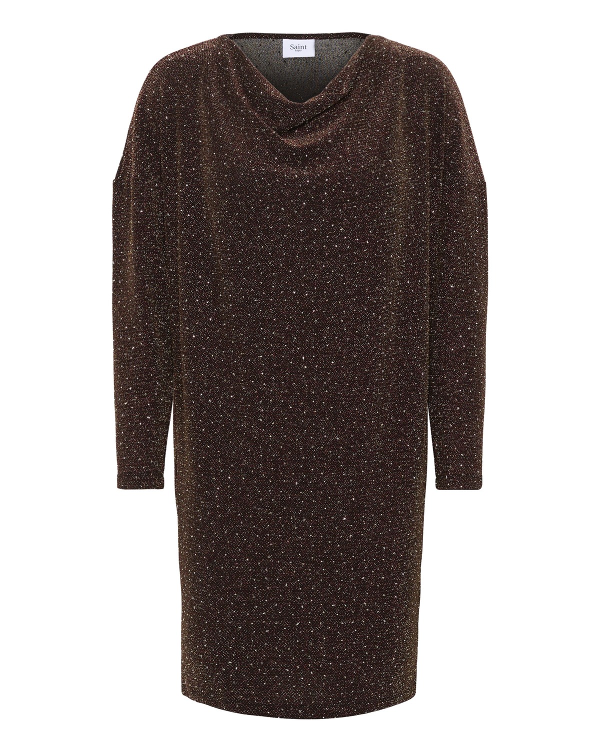 SAINT TROPEZ Платье в темно-коричневом цвете
SAINT TROPEZ Платье в темно-коричневом цвете