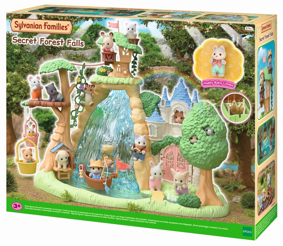 Sylvanian Families, Тайный лес, остров с водопадом 
Sylvanian Families, Тайный лес, остров с водопадом