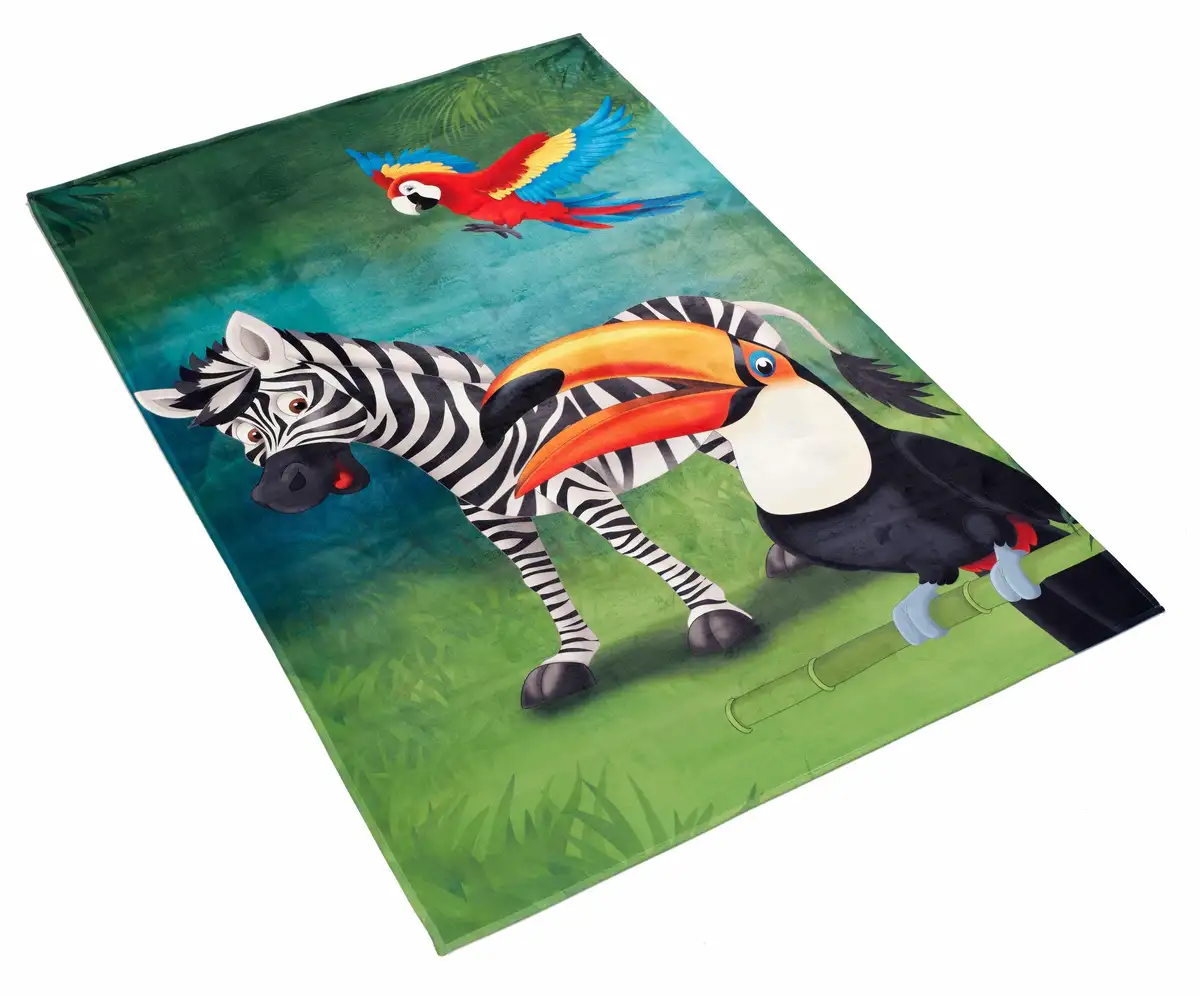 Детский ковер Böing Carpet "Lovely Kids 402", прямоугольный, мотив зебры, детская комната 80х150 см, цвет bunt
Детский ковер Böing Carpet "Lovely Kids 402", прямоугольный, мотив зебры, детская комната 80х150 см, цвет bunt
