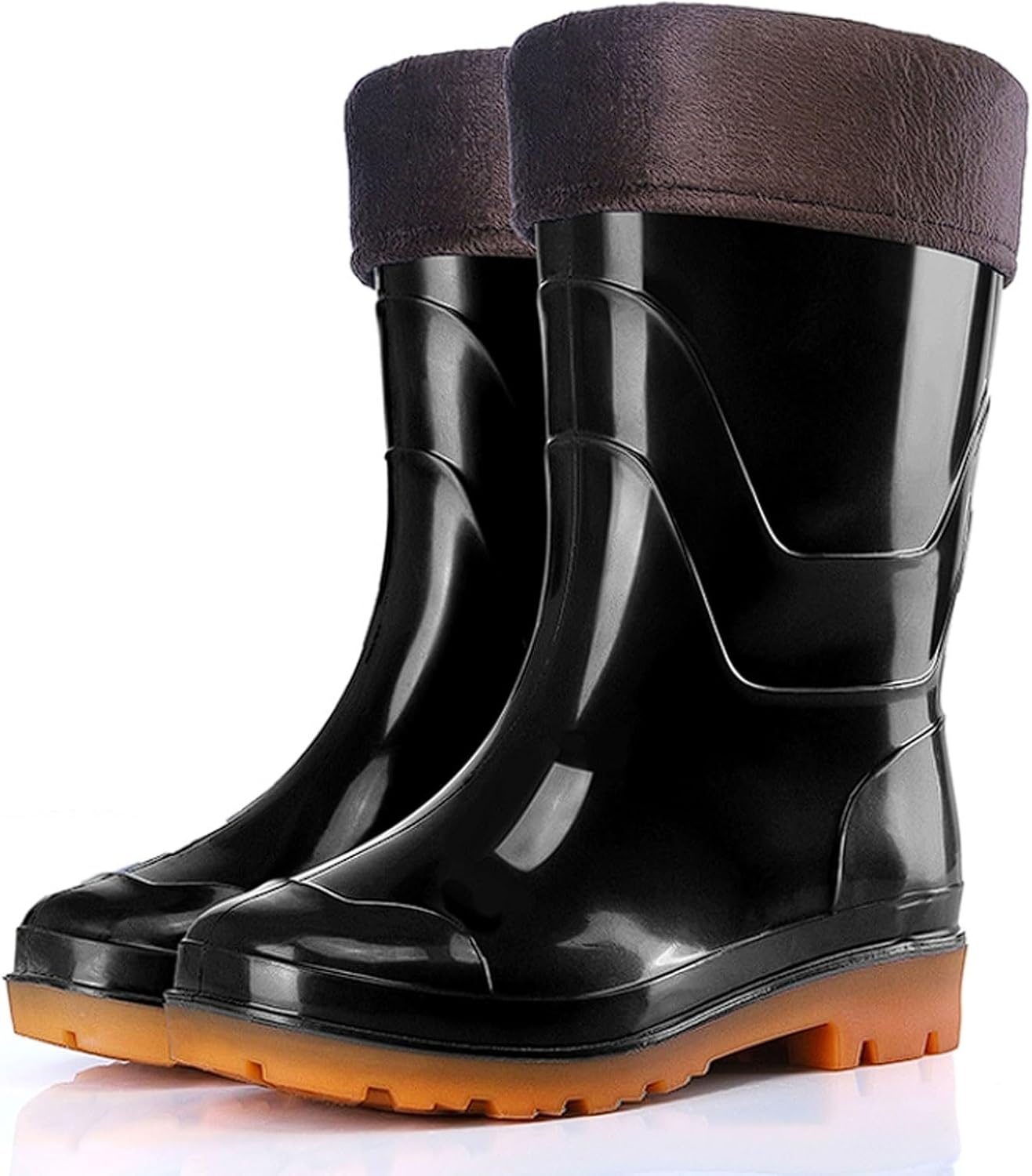 Высокие и средние водонепроницаемые резиновые сапоги, противоскользящие сапоги с флисовой подкладкой и подошвой из коровьей кожи для строительства и мойки автомобилей Clingre Boutique Shop, 25CM Type 2
Высокие и средние водонепроницаемые резиновые сапоги, противоскользящие сапоги с флисовой подкладкой и подошвой из коровьей кожи для строительства и мойки автомобилей Clingre Boutique Shop, 25CM Type 2