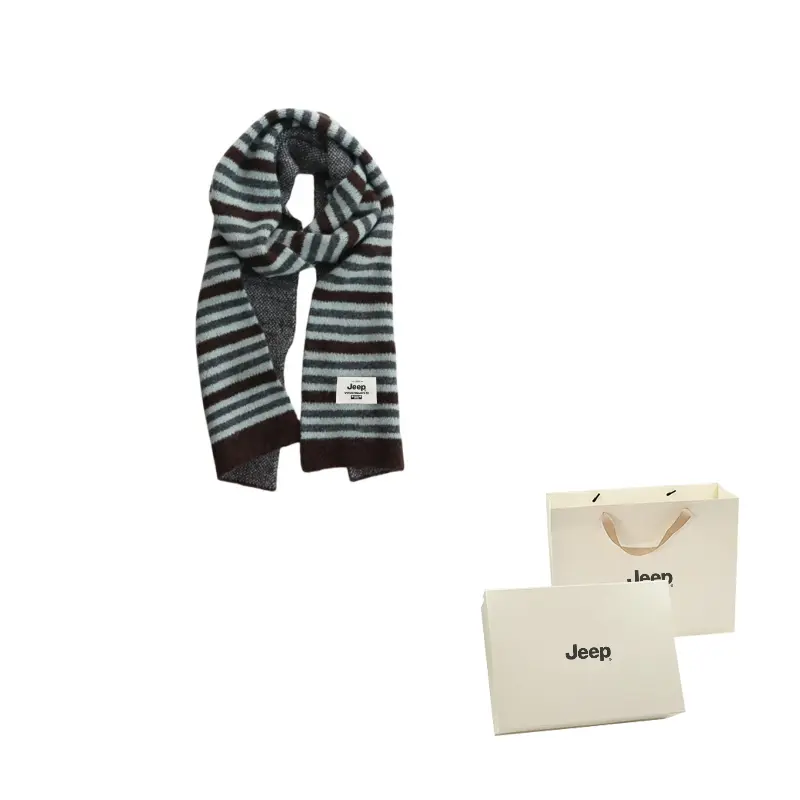 Шарф из полиэстера Unisex Jeep, коричневый
Шарф из полиэстера Unisex Jeep, коричневый