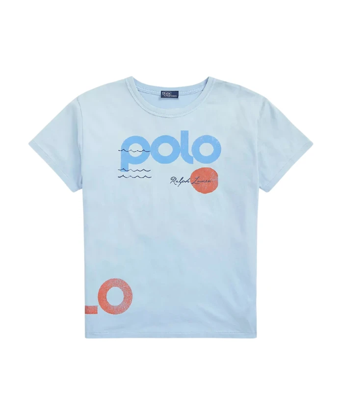 Хлопковая синяя рубашка с логотипом Ralph Lauren, синий
Хлопковая синяя рубашка с логотипом Ralph Lauren, синий