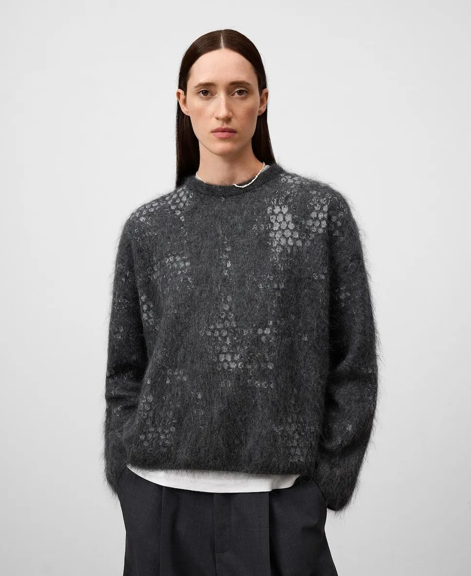 Женский джемпер из жаккардовой вязки Adolfo Dominguez, серый
Женский джемпер из жаккардовой вязки Adolfo Dominguez, серый