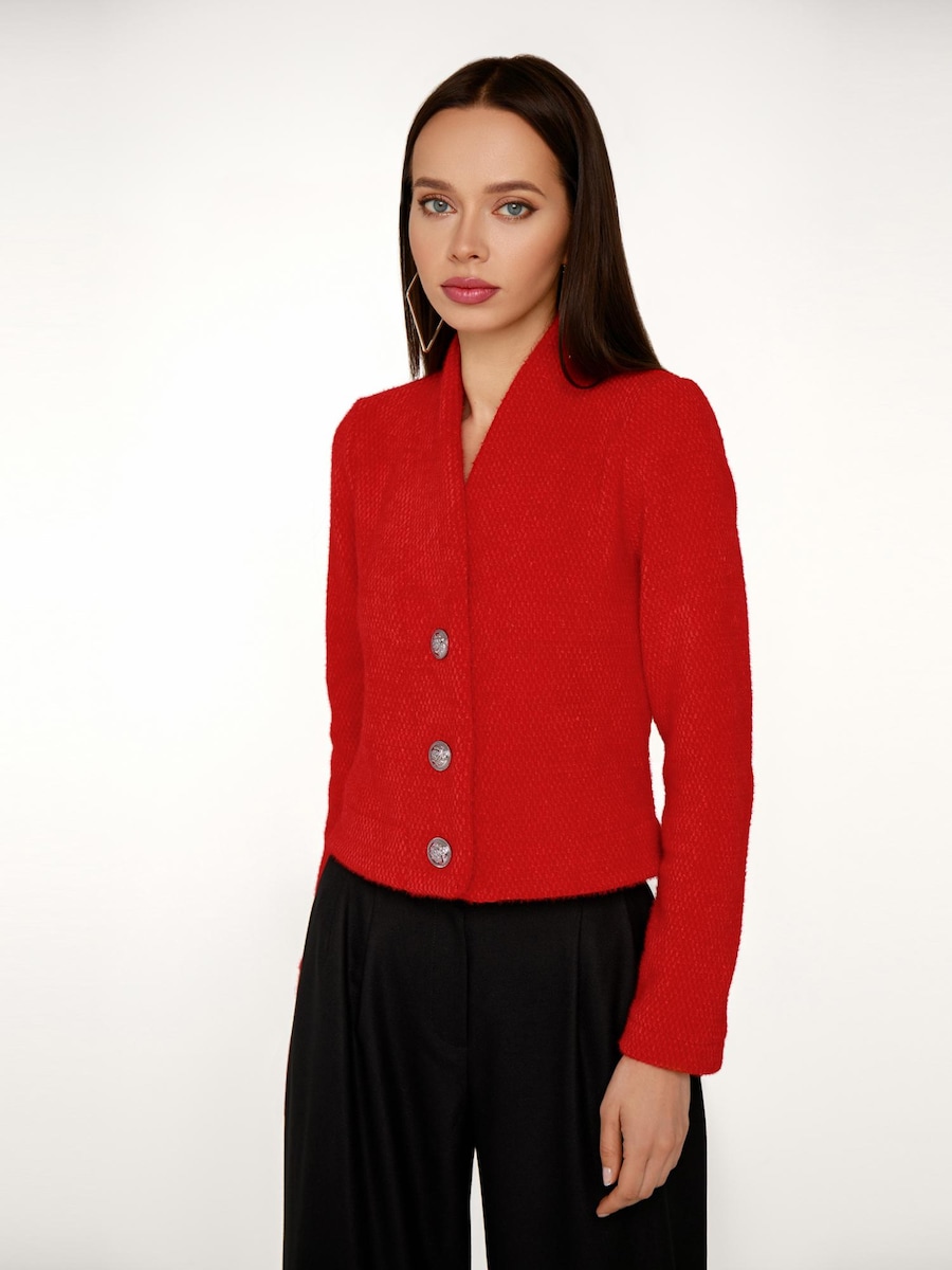 Вязаный жакет Anushka, красный
Вязаный жакет Anushka, красный