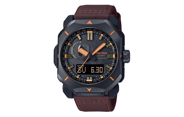 Мужские часы PRO TREK Black PRW-6900YL-5PR CASIO
Мужские часы PRO TREK Black PRW-6900YL-5PR CASIO