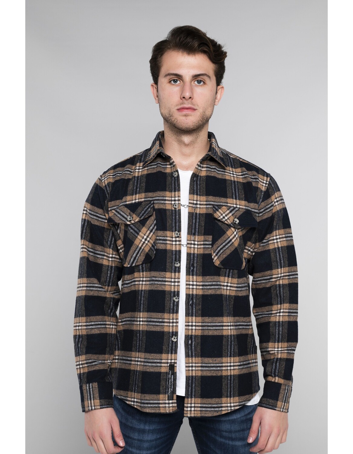 Рубашка CARISMA Flanell Flanell mit Karomuster, темно синий
Рубашка CARISMA Flanell Flanell mit Karomuster, темно синий
