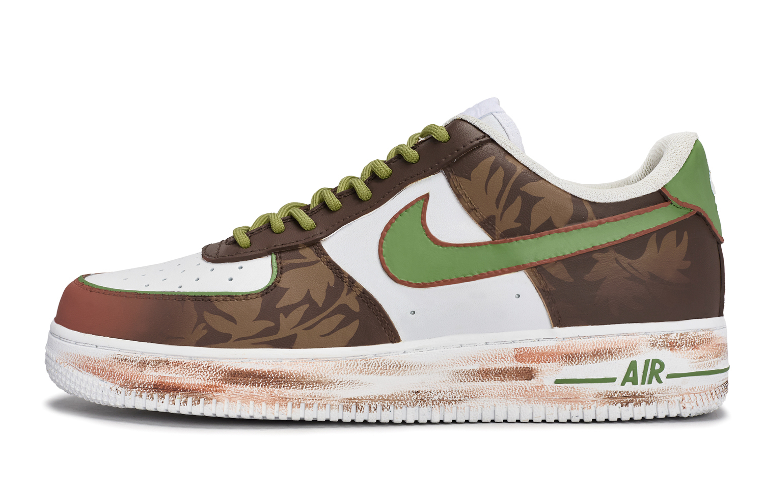 Nike Air Force 1 Walking Planet, Fair Warm Coffee Slip Resistant Low top Skateboard Shoes белый зеленый коричневый Unisex
Nike Air Force 1 Walking Planet, Fair Warm Coffee Slip Resistant Low top Skateboard Shoes белый зеленый коричневый Unisex
