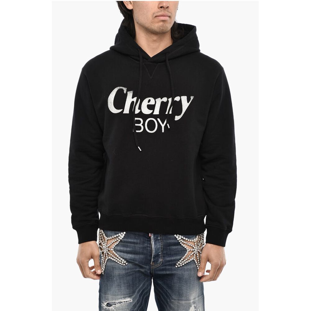 Хлопковая толстовка с принтом Dsquared2, Black
Хлопковая толстовка с принтом Dsquared2, Black