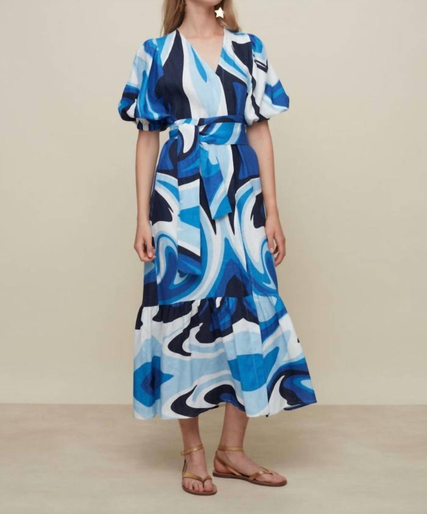 Платье Urca в цвете Liquid Blue Galeria
Платье Urca в цвете Liquid Blue Galeria