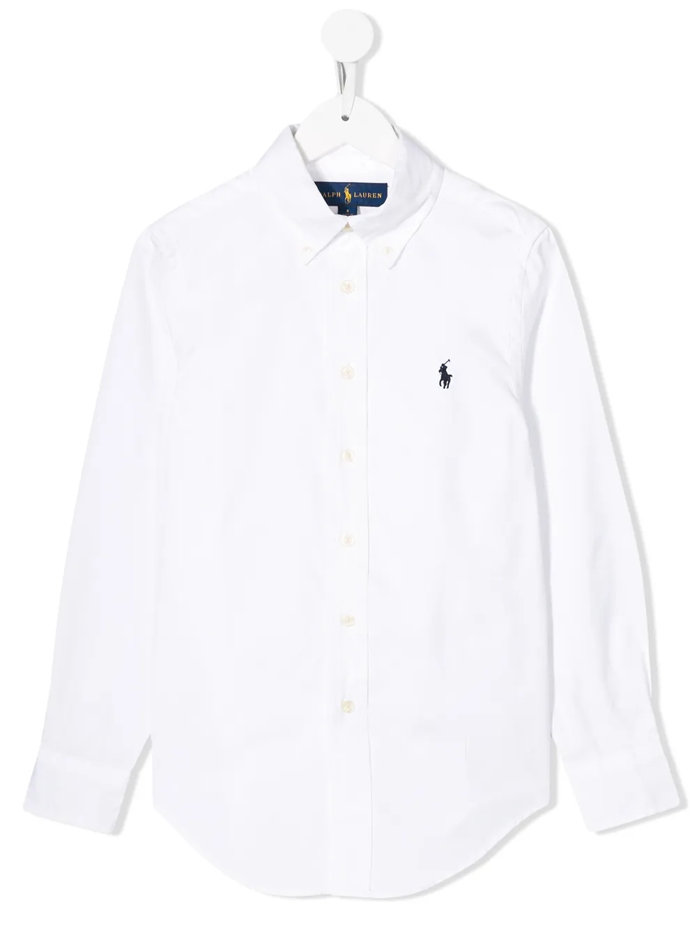 Рубашка с вышивкой пони POLO RALPH LAUREN KIDS, белый
Рубашка с вышивкой пони POLO RALPH LAUREN KIDS, белый