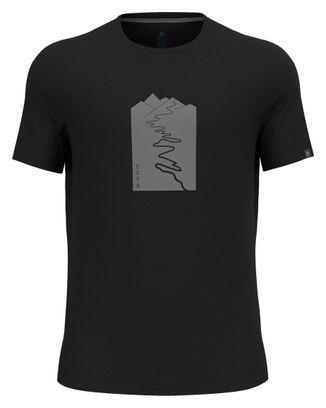 Джерси с коротким рукавом Odlo Nikko Trailhead, черный
Джерси с коротким рукавом Odlo Nikko Trailhead, черный