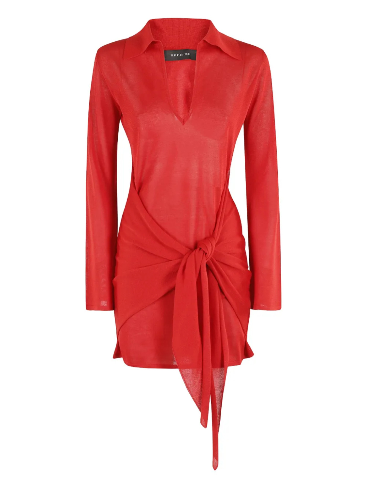 Платье с завязками Federica Tosi, красный
Платье с завязками Federica Tosi, красный