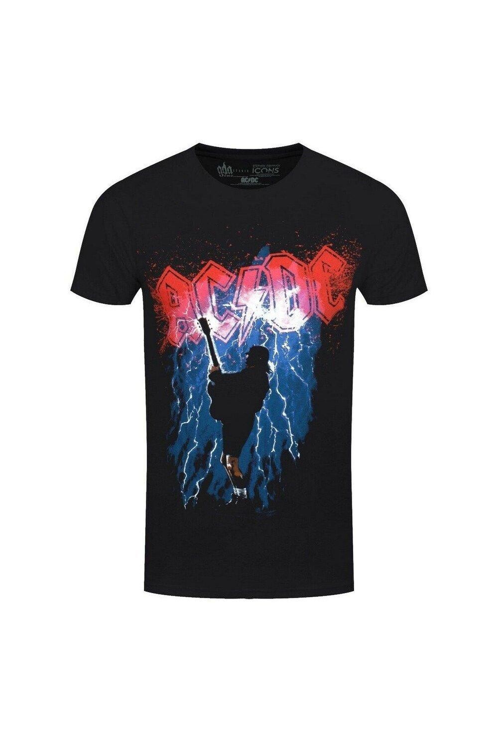 Футболка «Громовой удар» AC/DC, черный 
Футболка «Громовой удар» AC/DC, черный